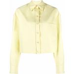 Camisas amarillas de poliamida de manga larga rebajadas manga larga STELLA McCARTNEY talla M de materiales sostenibles para mujer 