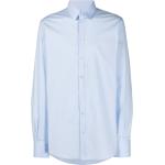 Camisas azules de algodón de manga larga manga larga formales Dolce & Gabbana para hombre 