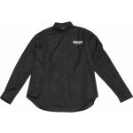 Camisas negras de algodón de manga larga Fortnite manga larga con logo Balenciaga para hombre 