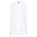 Camisas blancas de poliester de manga larga manga larga de encaje Dolce & Gabbana talla 3XL para mujer 