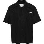 Camisas negras de algodón de manga corta manga corta con logo Carhartt Script talla XL para hombre 