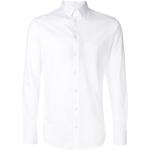 Camisas blancas de algodón de manga larga manga larga Armani Giorgio Armani para hombre 