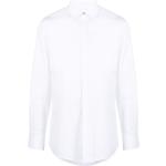 Camisas blancas de algodón de manga larga manga larga Dsquared2 para hombre 
