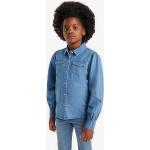 Camisas azules de algodón de manga larga manga larga LEVI´S talla M para mujer 