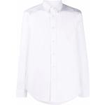 Camisas blancas de algodón de manga larga manga larga Diesel Ben asimétrico para hombre 