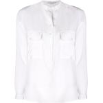 Camisas blancas de seda de manga larga manga larga STELLA McCARTNEY talla 3XL para mujer 