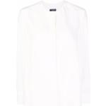 Camisas blancas de modal de manga larga rebajadas manga larga Armani Emporio Armani talla L para mujer 