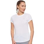 Camisetas deportivas blancas de poliester manga corta Under Armour talla S para mujer 