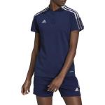 Equipaciones azules de fútbol adidas talla S para mujer 