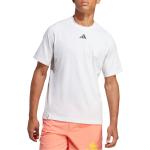 Camisetas blancas de fitness con logo adidas talla XL para hombre 