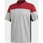 Camisetas grises de punto  con cuello redondo adidas Z.N.E. para hombre 