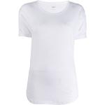 Camisetas blancas de lino Tencel de manga corta manga corta con cuello redondo ISABEL MARANT para mujer 