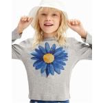 Camisetas de algodón de manga larga infantiles rebajadas floreadas Desigual 12 años 