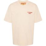 Camisetas estampada de algodón manga corta con cuello redondo con logo Les benjamins para hombre 