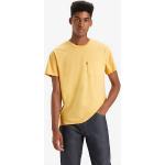 Camisetas amarillas de algodón de algodón  LEVI´S talla S para hombre 