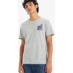 Camisetas estampada grises de algodón rebajadas Clásico con logo LEVI´S talla M para hombre 
