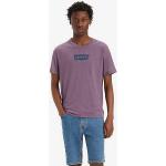 Camisetas estampada lila de viscosa Clásico con logo LEVI´S talla S para hombre 