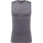 Camisetas grises de compresión Nike Pro talla XL para hombre 