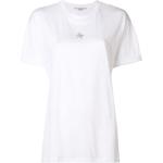 Camisetas blancas de algodón de manga corta manga corta con cuello redondo STELLA McCARTNEY para mujer 