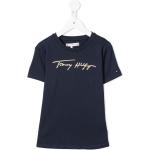 Camisetas azules de algodón de manga corta infantiles rebajadas metálico Tommy Hilfiger Sport 8 años 