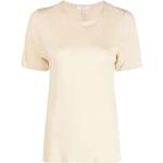 Camisetas blancas de lino de manga corta rebajadas manga corta con cuello redondo Rag & Bone para mujer 