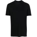 Camisetas negras de algodón de manga corta manga corta con cuello redondo Neil Barrett talla S para hombre 