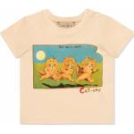 Camisetas de algodón de algodón infantiles Gucci 