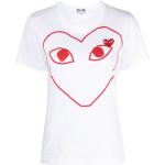 camiseta con estampado de corazón