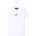 Camisetas blancas de algodón de manga corta infantiles rebajadas con logo Ralph Lauren Lauren 5 años 