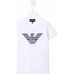 Camisetas blancas de algodón de manga corta infantiles con logo Armani Emporio Armani 4 años 