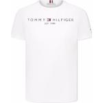 Camisetas orgánicas blancas de sintético de manga corta manga corta con cuello redondo con logo Tommy Hilfiger Sport talla XL de materiales sostenibles para mujer 