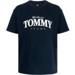 Camisetas azul marino de algodón de manga corta manga corta con cuello redondo con logo Tommy Hilfiger Sport talla S para hombre 
