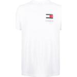 Camisetas blancas de algodón de manga corta manga corta con cuello redondo con logo Tommy Hilfiger Sport talla L para hombre 