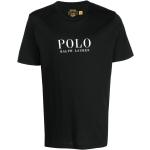 Camisetas estampada negras de algodón con logo Ralph Lauren Polo Ralph Lauren para mujer 