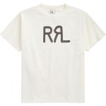 Camisetas blancas de algodón de manga corta manga corta con cuello redondo con logo Ralph Lauren Lauren para hombre 