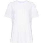 Camisetas blancas de algodón de manga corta manga corta con cuello redondo con logo Givenchy talla M para mujer 