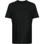 Camisetas negras de algodón de manga corta manga corta con cuello redondo con logo Gucci talla L para hombre 