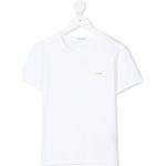 Camisetas blancas de algodón de algodón infantiles con logo Dolce & Gabbana 