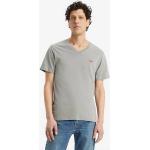 Camisetas grises de cuello pico LEVI´S Housemark talla S para hombre 