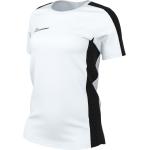 Camisetas blancas de fitness Nike Academy talla XS para mujer 
