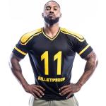 Equipaciones amarillas de poliester de fútbol NFL tallas grandes transpirables talla XXL para hombre 