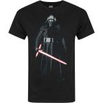 Camisetas estampada negras de algodón Star Wars El Despertar de la Fuerza tallas grandes talla XXL para hombre 