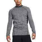 Camisetas grises de fitness rebajadas manga larga Under Armour talla L para hombre 