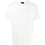 Camisetas blancas de algodón de manga corta rebajadas manga corta con cuello redondo Paul Smith Paul talla S para hombre 
