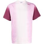 Camisetas rosas de algodón de manga corta rebajadas manga corta con cuello redondo Ambush para mujer 
