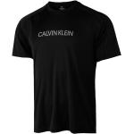 Camisetas negras de manga corta manga corta Calvin Klein talla L para hombre 
