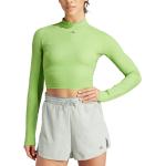Camisetas verdes de fitness rebajadas manga larga adidas talla L para mujer 