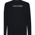Camisetas deportivas negras tallas grandes manga larga Calvin Klein Beauty talla XXL para hombre 
