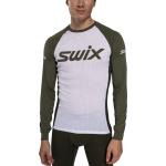 Camisetas blancas de running tallas grandes manga larga Clásico Swix talla XXL para hombre 