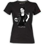 Camisetas negras de algodón  Frida Kahlo lavable a máquina talla L para mujer 
